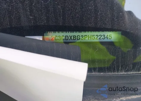 2023 Dodge Charger Sxt из США, поврежденный, VIN 2C3CDXBG3PH522345